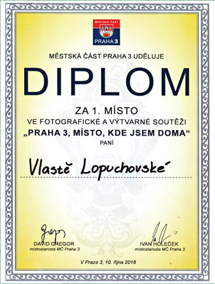 Praha 3, místo, kde jsem doma